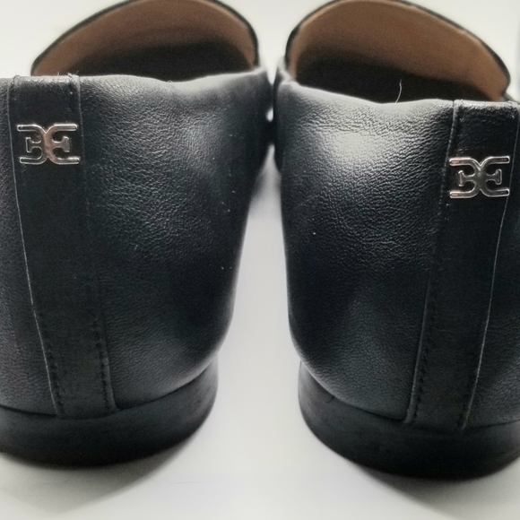 Sam Edelman Women's Black Emelie Square Toe Loafer  Size 8.5. - Picture 7 of 7